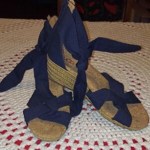 UGG Women's Navy Sandals